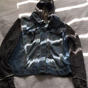 Hooded demon jacket combo